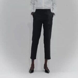 Theory Black Tuxedo Pants Size 4